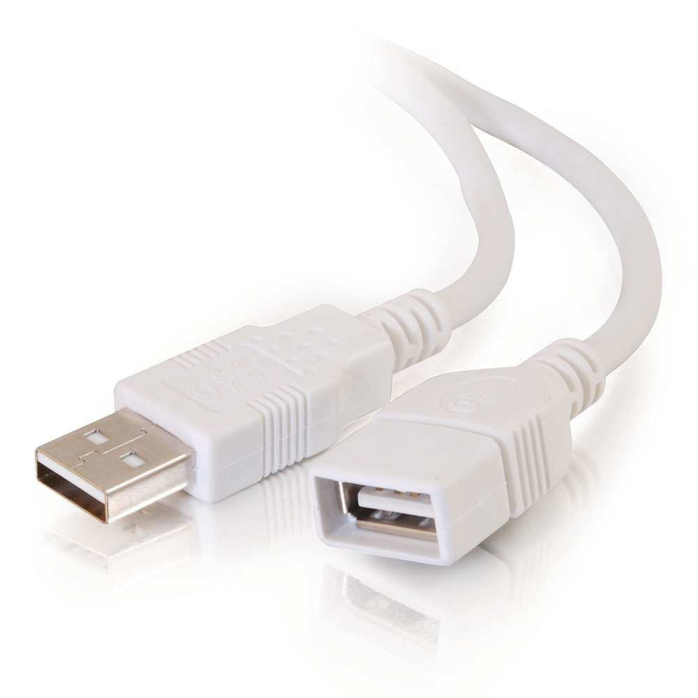 C2G USB Extension Cable ▪ Rallonge de câble USB ▪ USB (F) pour USB (M) ▪ 1 m