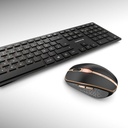 Clavier/souris sans fil Cherry DW 9000 SLIM NOIR