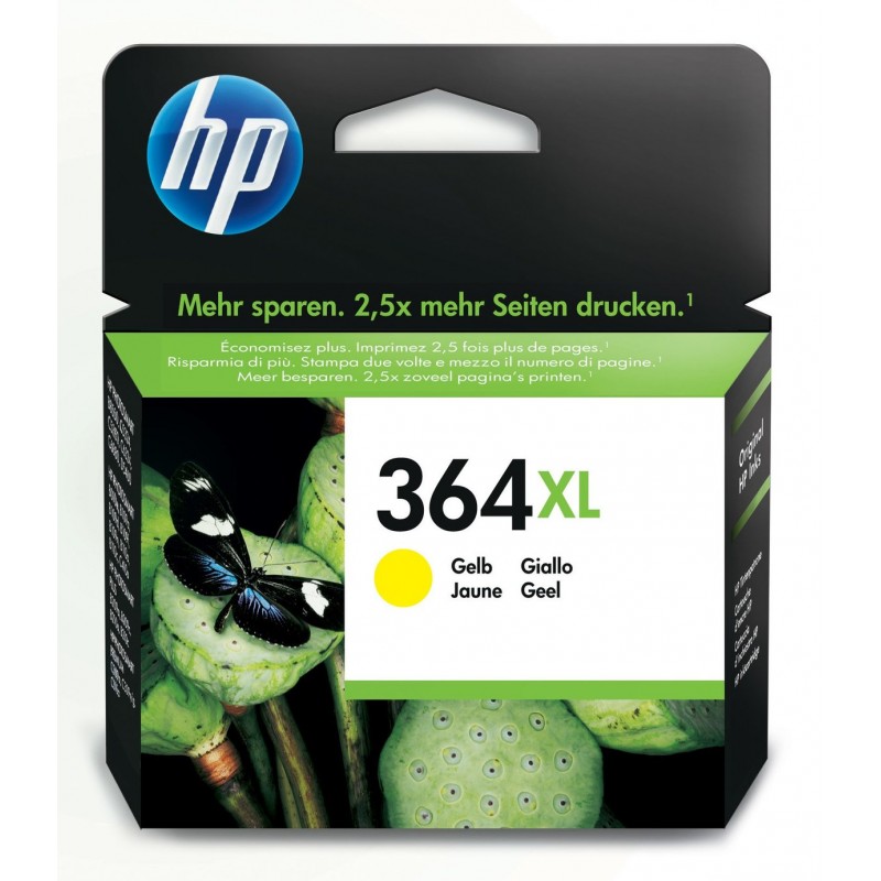 Cartouche d'encre HP 364XL High Yield Yellow Original Ink Cartridge