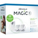 Devolo Magic 1 WiFi mini - 1200 Mbit/s - IEEE 802.11b - IEEE 802.11g - IEEE 802.11n - IEEE 802.3 - IEEE 802.3az - IEEE 802.3u - IEEE 802.3x - Fast Ethernet - 10,100 Mbit/s - 10BASE-T - 100BASE-TX - Wi-Fi 4 (802.11n)