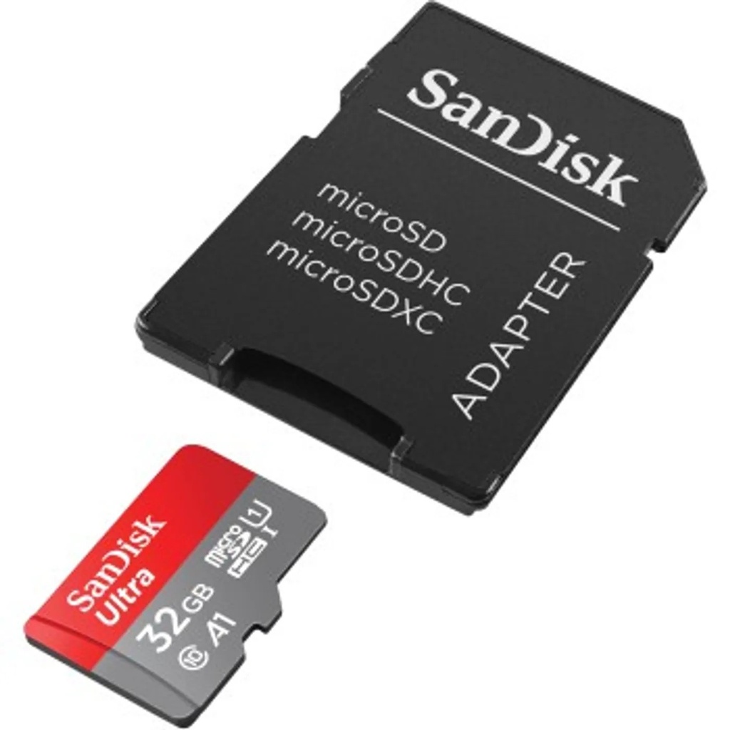 SanDisk Ultra - Carte mémoire flash (adaptateur microSDHC) 32GB
