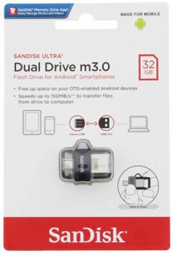 SanDisk Ultra Dual - Clé USB - 32 Go