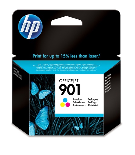 HP 901 - 9 ml - couleur (cyan, magenta, jaune)