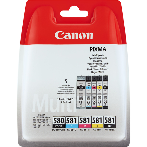 Canon PGI-580 PGBK/CLI-581 CMYBK Multipack