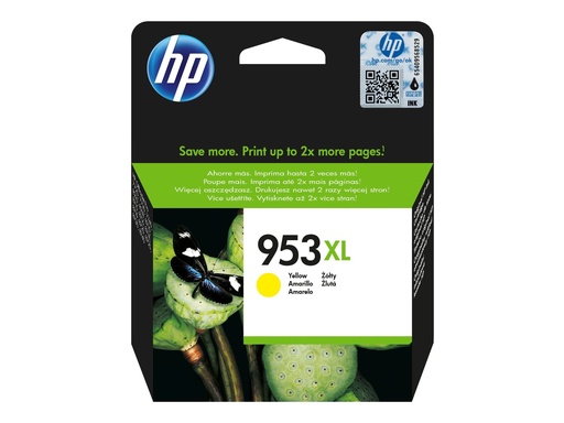 HP 953XL - 20 ml - à rendement élevé Yellow